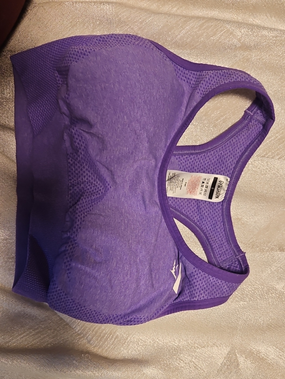 Gymshark Purple Seamless High-Support Sports Bra